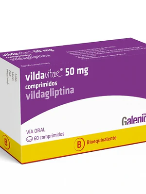 Vildavitae (B) Vidagliptina 50 mg 60 Comprimidos.