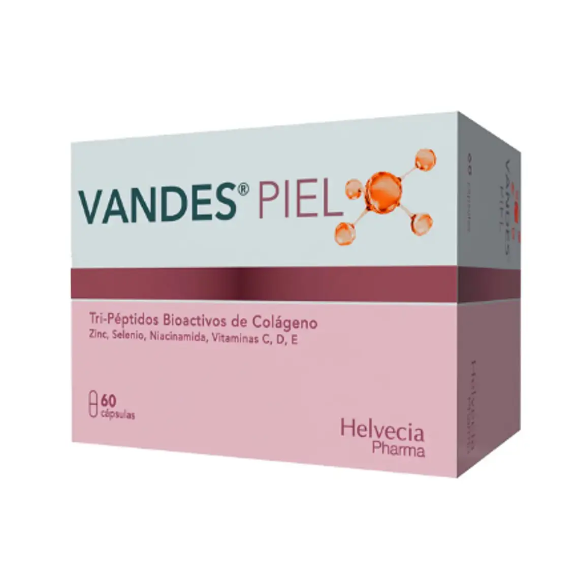 Vandes Piel 60 Cápsulas.  1