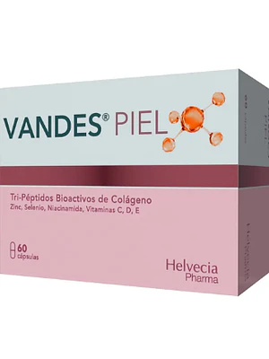 Vandes Piel 60 Cápsulas. 