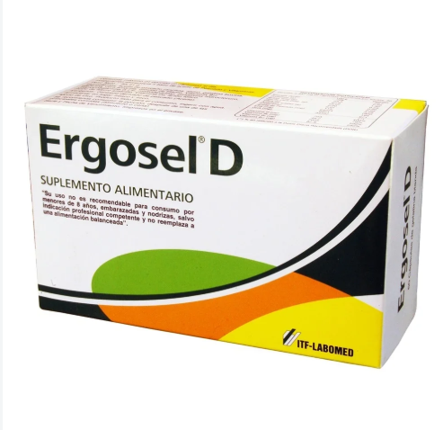 Ergosel D 60 Cápsulas.