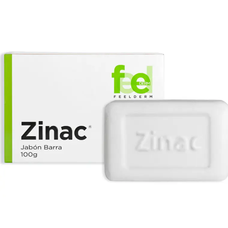 Zinac Jabón en barra 100 g. Feel 1