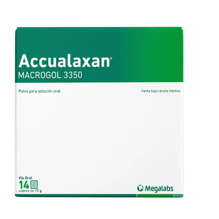 Accualaxan Macrogol 3350 Polvo 14 sobres. 1
