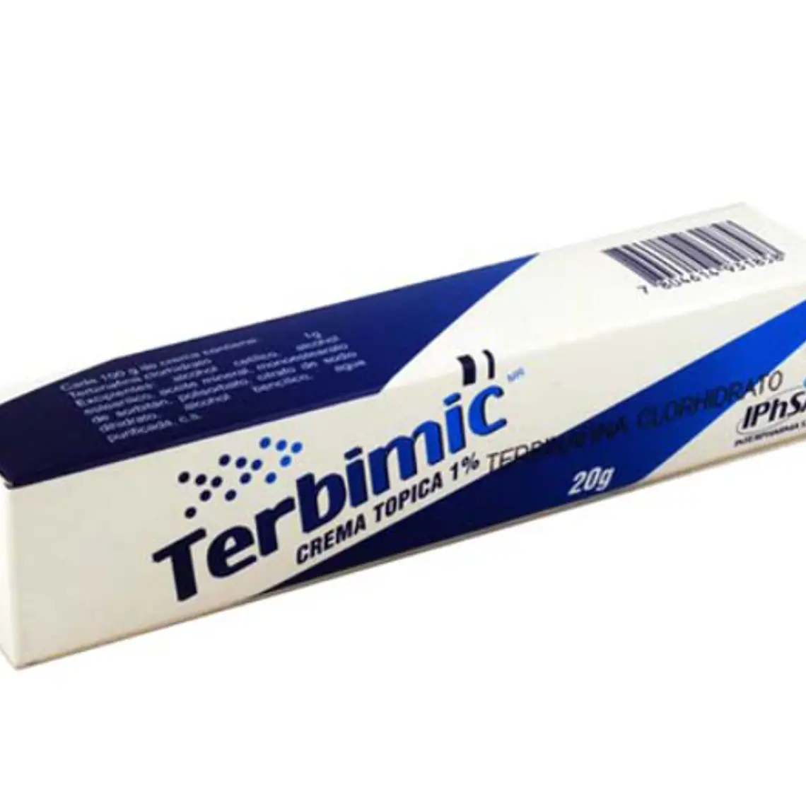 Terbimic Terbinafina 1 % Crema  tópica 20 g. 1