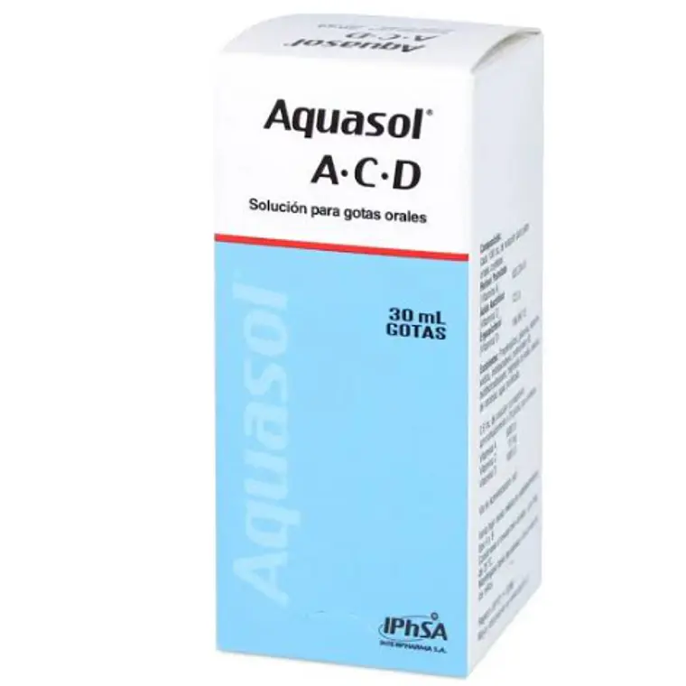 Aquasol A-C-D Gotas orales 30 ml. 1