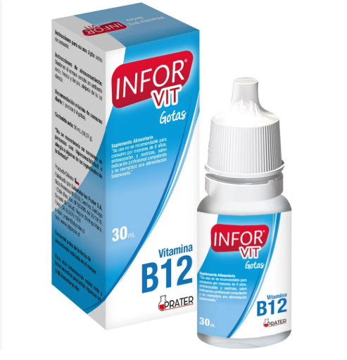 Inforvit B12 Gotas 30 ml.