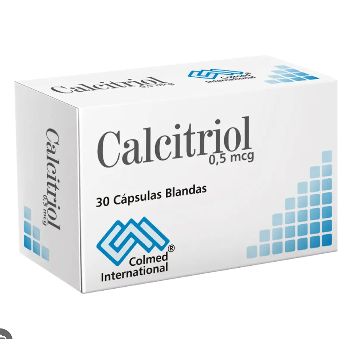 Calcitriol 0,50 mcg 30 Cápsulas blandas. 1