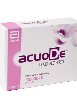 Acuode Colecalciferol 50.000UI Polvo oral 2 Sobres.
