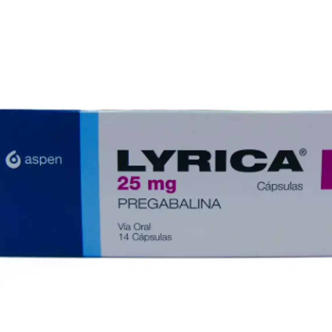Lyrica (R) Pregabalina 25 mg 14 Cápsulas. 1