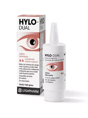 Hylo-Dual Solución oftálmica 10 ml.