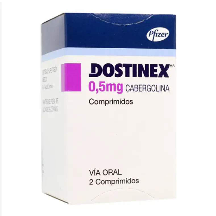 Dostinex Cabergolina 0,5 mg 2 Comprimidos. 1