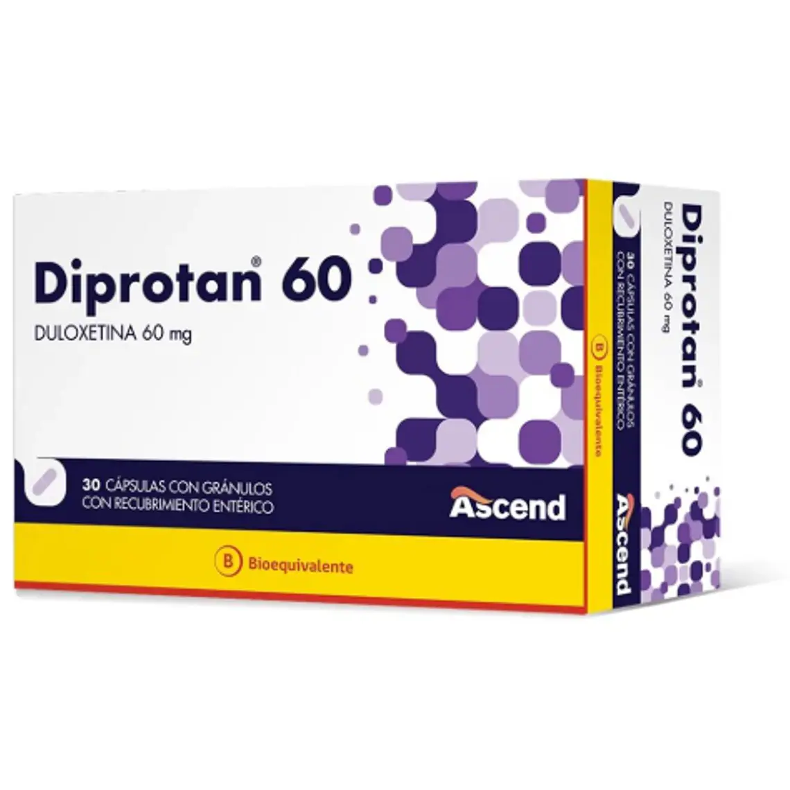 Diprotan (B) Duloxetina 60 mg 30 Cápsulas. 1