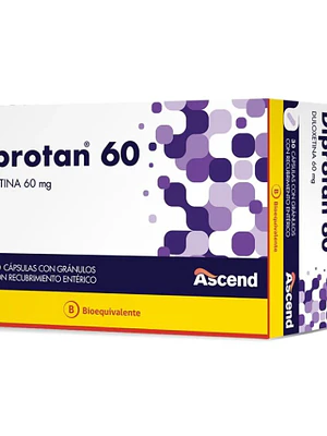 Diprotan (B) Duloxetina 60 mg 30 Cápsulas.