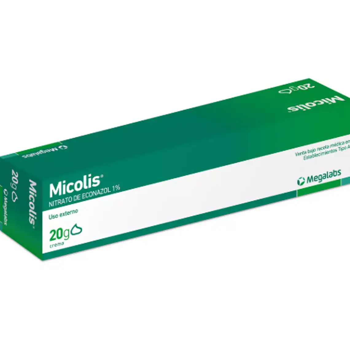 Micolis Nitrato de econazol 1 % Crema 20 g. 1