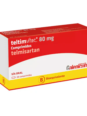 Teltimvitae (B) Telmisartan 80mg 28 Comprimidos
