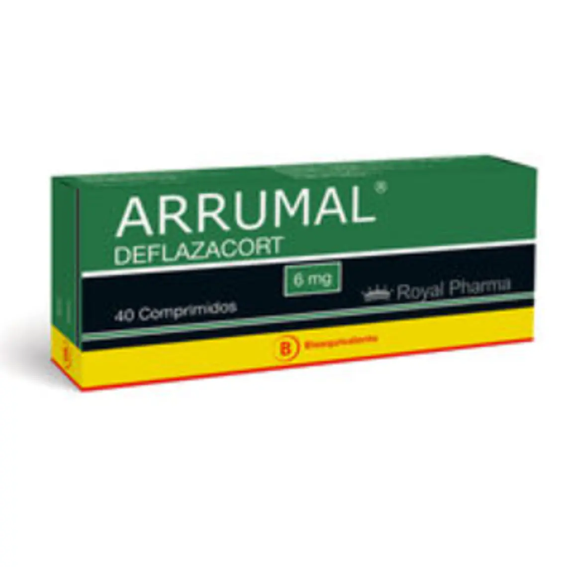 Arrumal (B) Deflazacort 6 mg 40 Comprimidos. 1