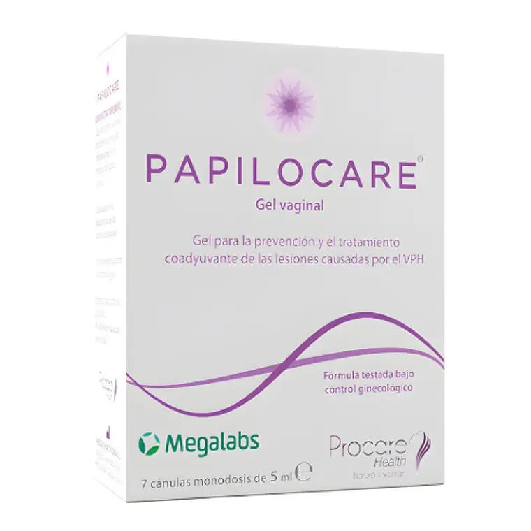Papilocare Gel Vaginal 7 Cánulas monodosis. 1