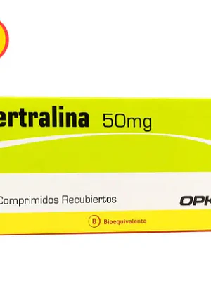 Sertralina (B) 50 mg 30 Comprimidos recubiertos. Opko