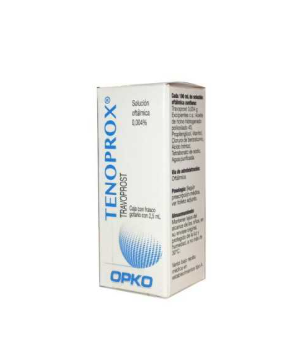 Tenoprox Travoprost 0,004 % Solución oftálmica 3 ml.