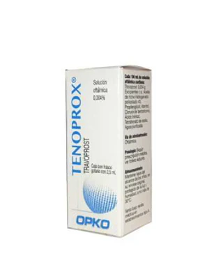 Tenoprox Travoprost 0,004 % Solución oftálmica 3 ml.