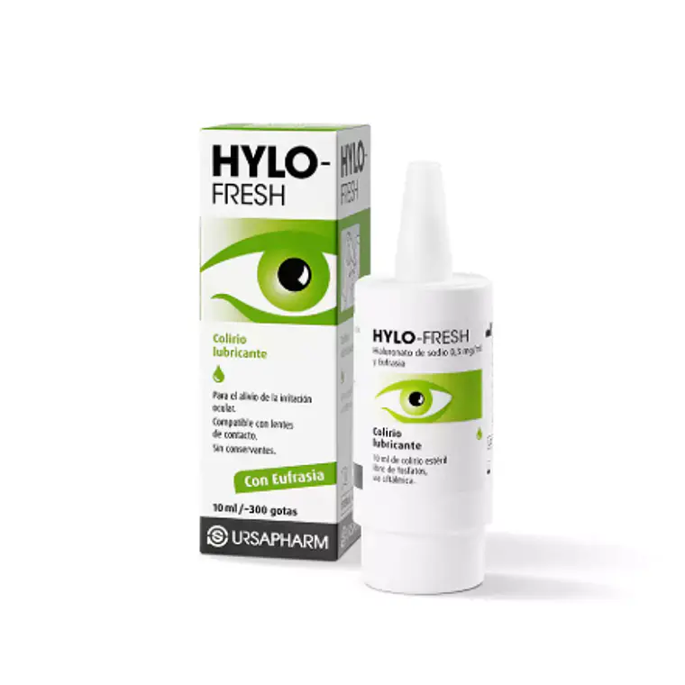 Hylo-Fresh Hialuronato sódico Solución oftálmica 10 ml. 1