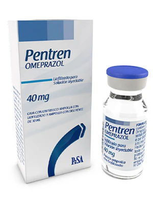 Pentren Omeprazol 40 mg 1 Ampolla.