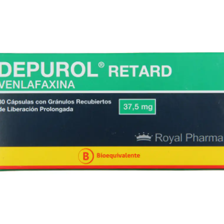 Depurol Retard (B) Venlafaxina 37,5 mg 30 Cápsulas. 1