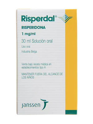 Risperdal Risperidona 1 mg/ml Solución oral 30 ml.