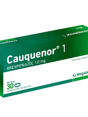 Cauquenor Brexipiprazol 1 mg 30 Comprimidos recubiertos.