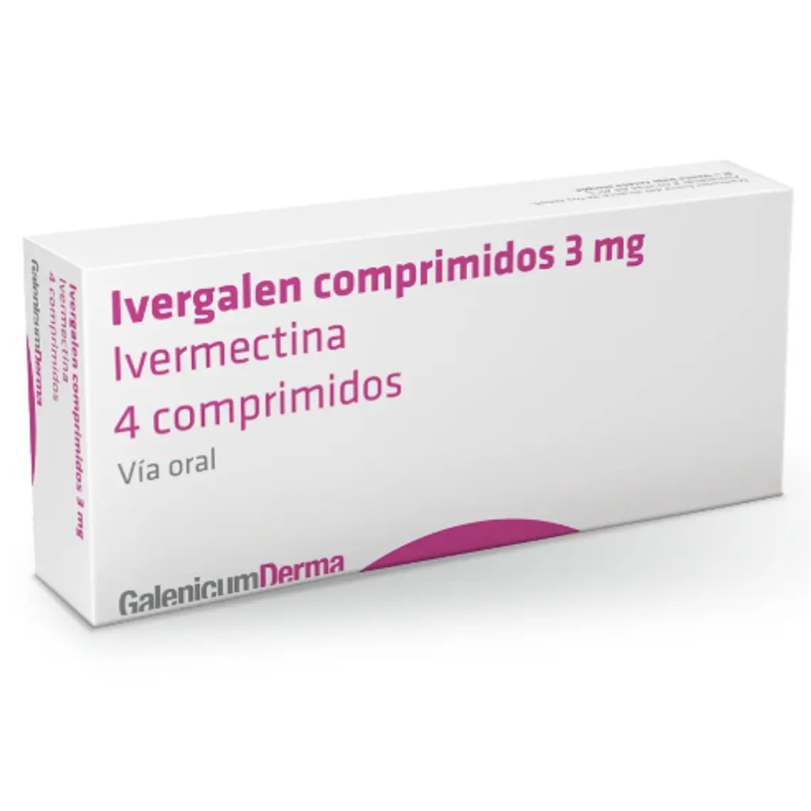 Ivergalen Ivermectina 3 mg 4 Comprimidos. 1