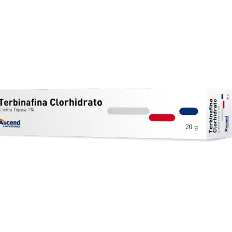 Terbinafina Clorhidrato Crema tópica 1 % 20 g. Ascend 1