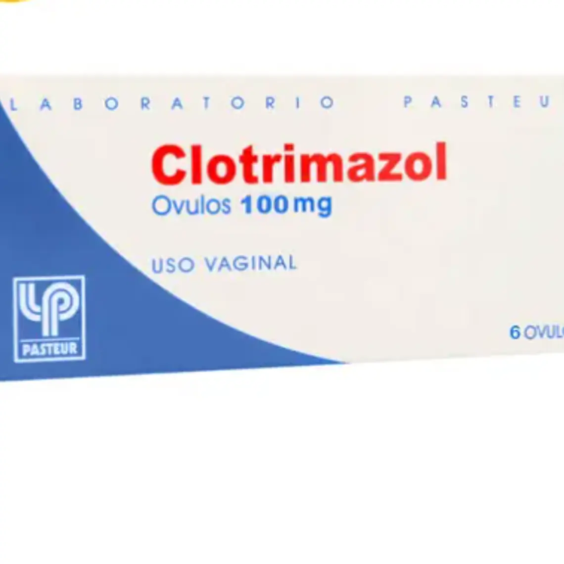 Clotrimazol 100 mg 6 Óvulos. Pasteur 1