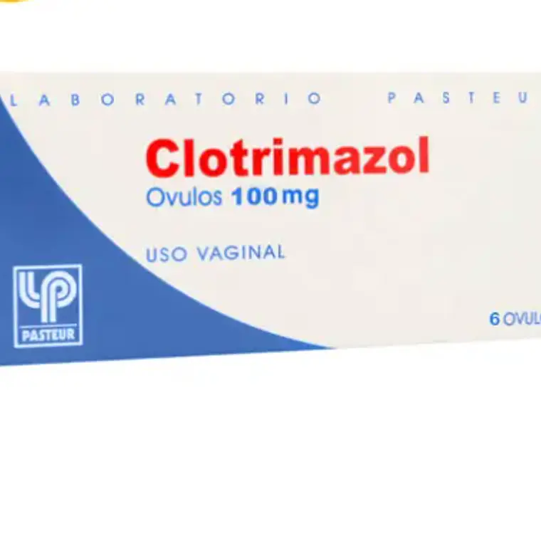 Clotrimazol 100 mg 6 Óvulos. Pasteur 1