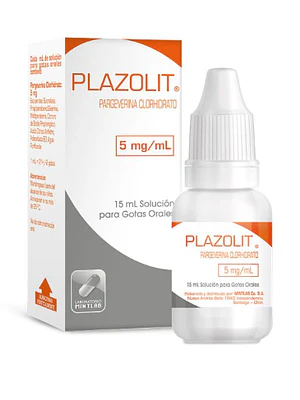 Plazolit Pargeverina 5 mg/ml Gotas 15 ml.
