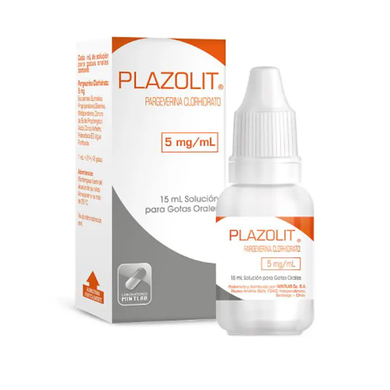 Plazolit Pargeverina 5 mg/ml Gotas 15 ml. 1