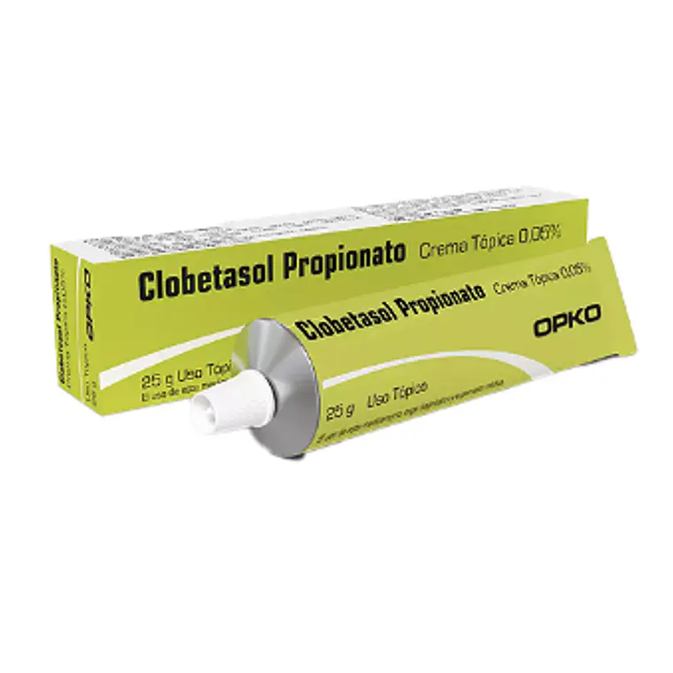 Clobetasol propionato 0,05 %  Crema tópica 25 g. Opko 1
