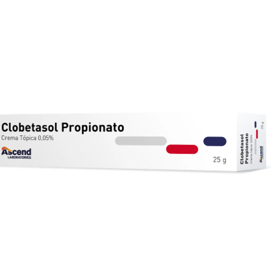 Clobetasol propionato 0,05 %  Crema tópica 25 g. Ascend 1