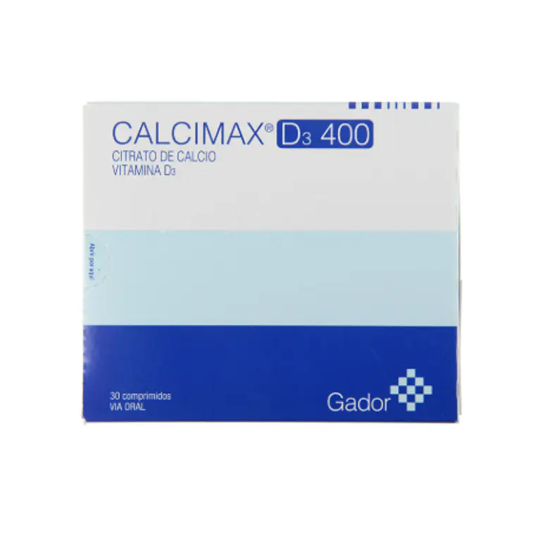 Calcimax D3 400 U.I. 30 Comprimidos. 1