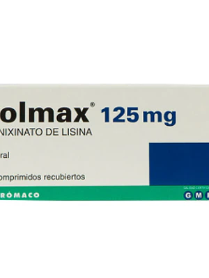 Colmax Clonixinato de lisina 125 mg 10 Comprimidos recubiertos.