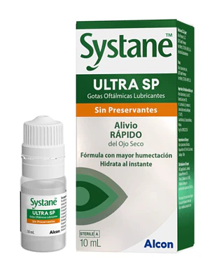 Systane Ultra SP Lágrimas artificiales Sin Preservante 10 ml.