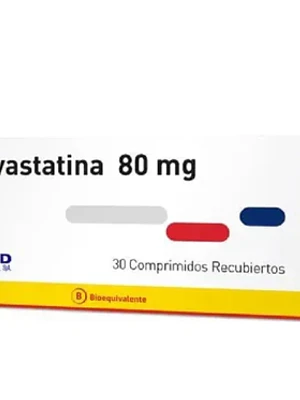 Atorvastatina (B) 80 mg 30 Comprimidos recubiertos. Ascend 