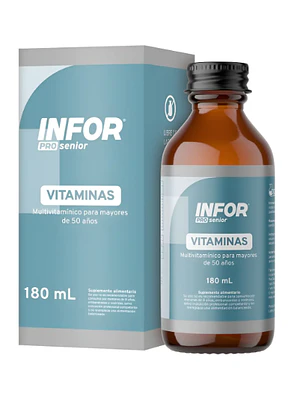 Infor Pro Senior Vitaminas  180 ml.