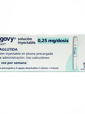 Wegovy 0.25 Mg 1 Dispositivo Flextouch, contiene 4 Agujas. Semaglutide.
