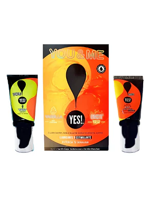 Yes¡ You & me Vainilla 40 ml + Hot 40 ml.