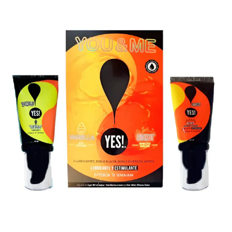 Yes¡ You & me Vainilla 40 ml + Hot 40 ml. 1