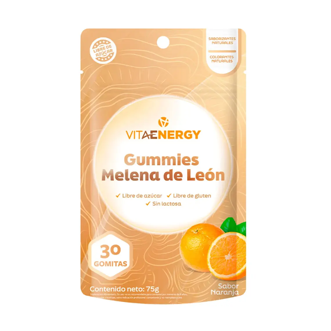 Gummies Melena de León 30 Unidades. Vitaenergy 1