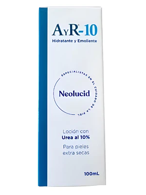 Neolucid A y R Loción con Urea 10% 100 ml.