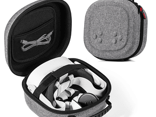 Estuche Rígido de Viaje para Meta Quest 3S / Quest 3 / Quest 2