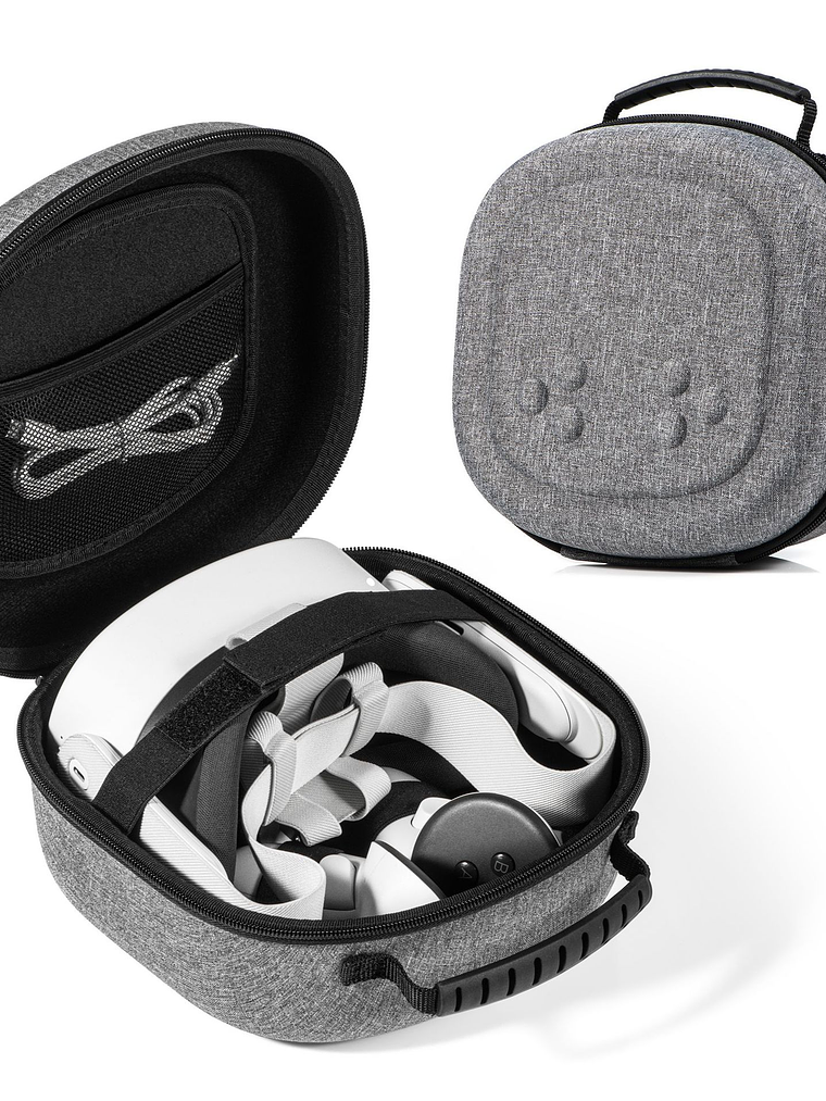 Estuche Rígido de Viaje para Meta Quest 3S / Quest 3 / Quest 2 1