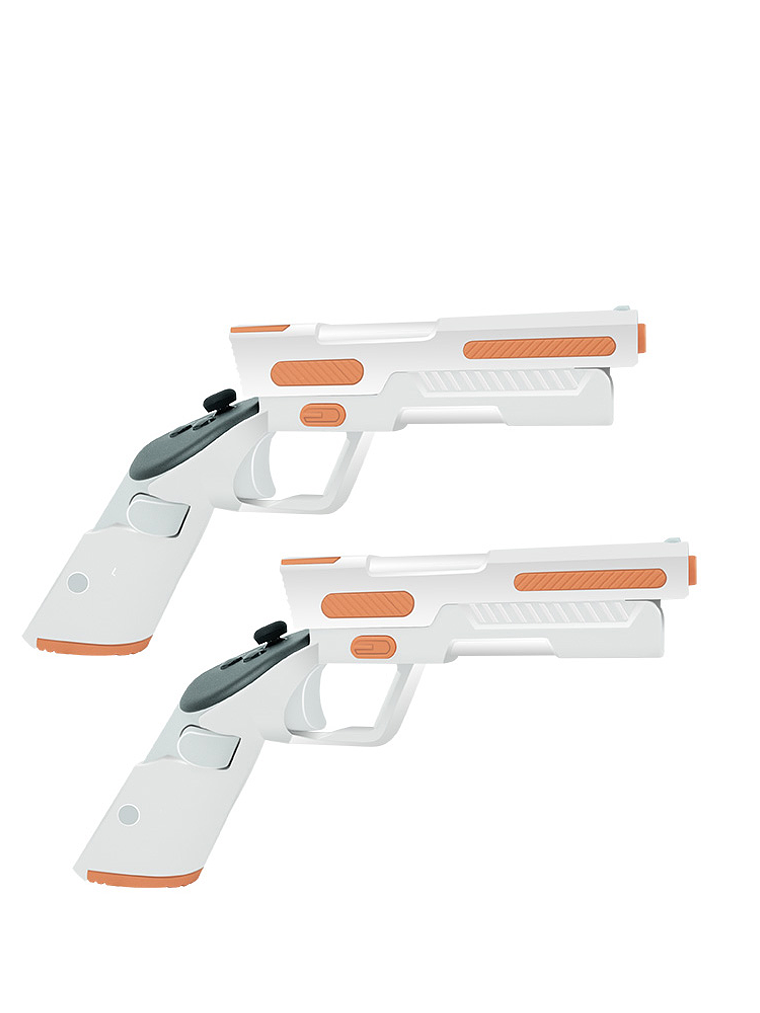 Pistola VR Gaming para Meta Quest 3 – Empuñadura de Disparo Táctil para Controladores Touch 1