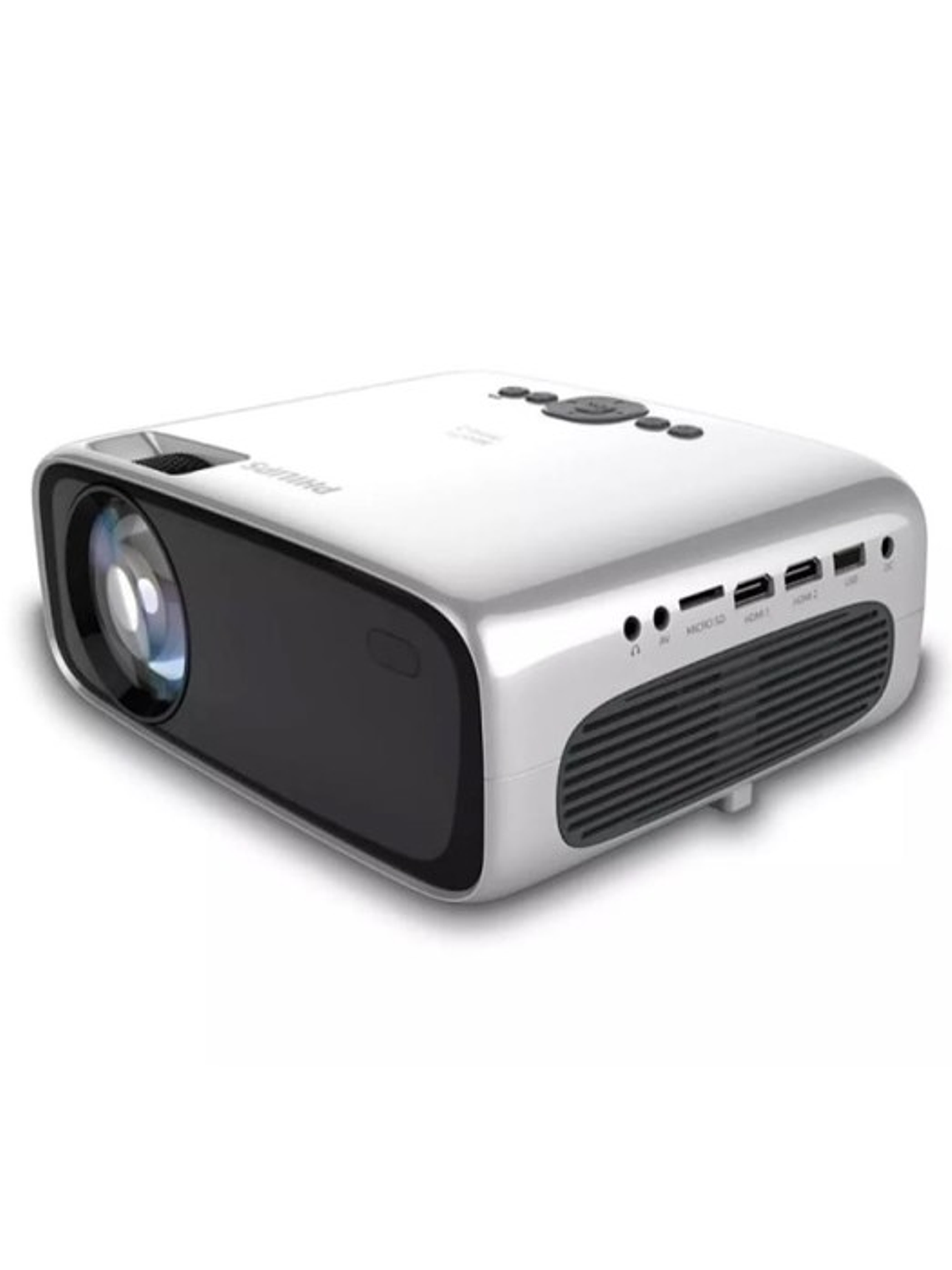 Philips NeoPix Prime 2 (NPX542/INT) – Proyector doméstico compacto HD 720p con Smart OS 1